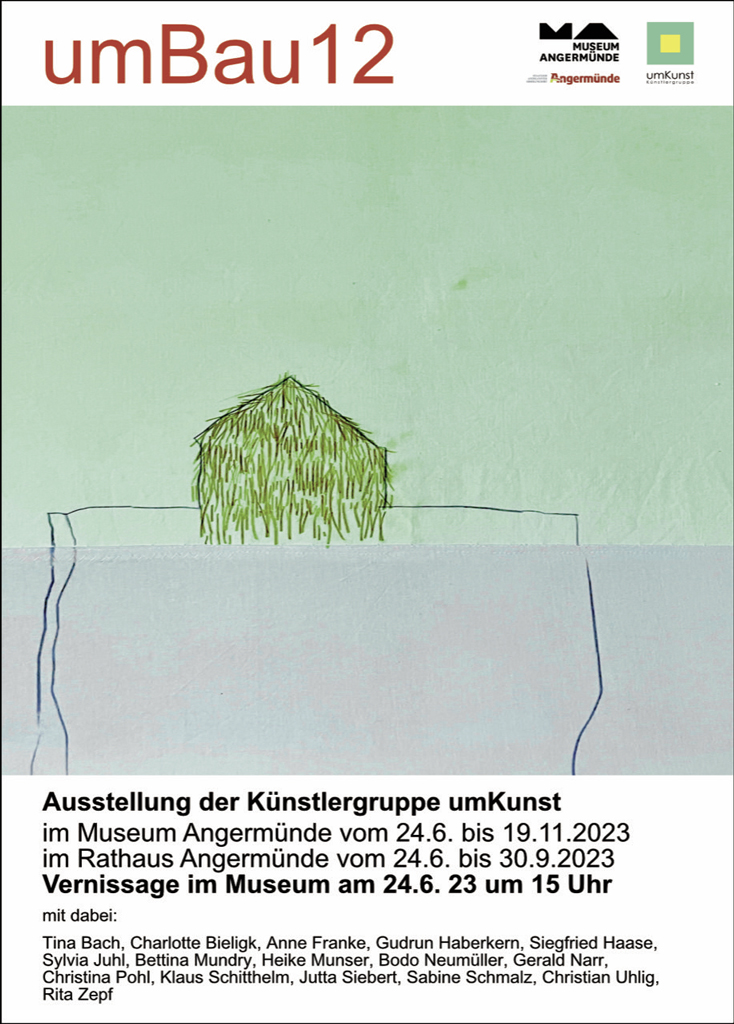 Plakat Umbau12 - Künstler*innen-Gruppe umKunst